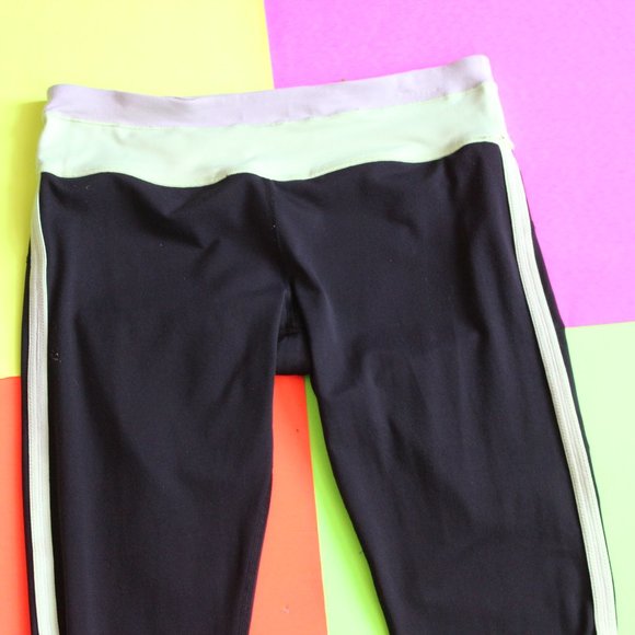 LULULEMON Yoga Leggings Size 8 Neon Green - Picture 2 of 12